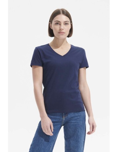 SOL-02941-Womens Imperial V-Neck T-Shirt